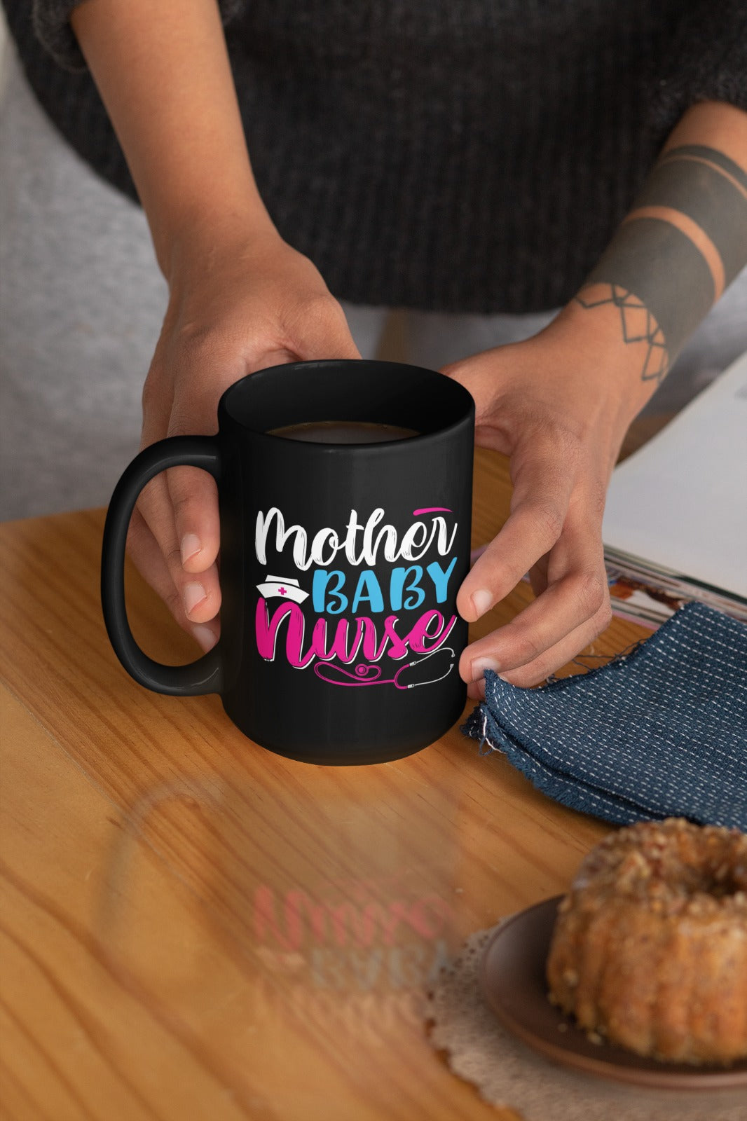 Baby Nurse Gift, Cute Baby Nurse Mug, Neonatal Nurse Appreciation Gift, NICU Nurse Thank You Present, Baby Nurse Graduation Gift