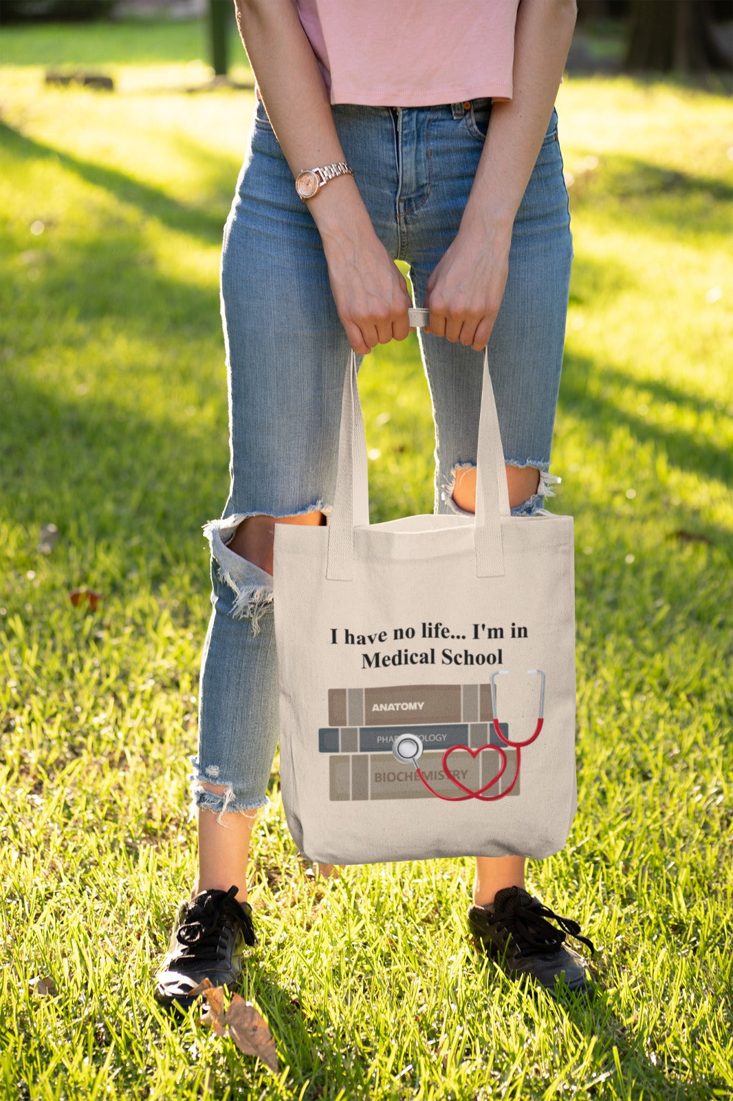 Nurse Tote Bag, Medical School Tote, Gift for Nurse, Nursing Student Gift, Canvas Tote, Everyday Tote Bag, Nursing School Bag, Nursing Tote