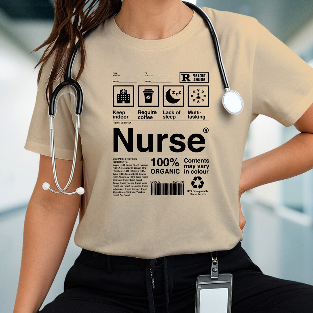 Nurse Unisex T-Shirt,RN Nursing Gift, Medical Staff Shirt, Healthcare Worker Top,Nurse Appreciation Tee, Hospital Worker Gift, Nursing Shirt