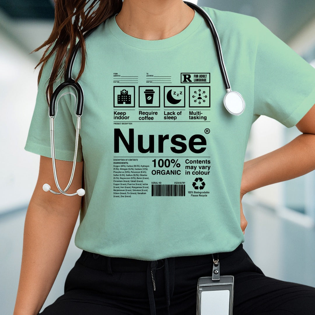 Nurse Unisex T-Shirt,RN Nursing Gift, Medical Staff Shirt, Healthcare Worker Top,Nurse Appreciation Tee, Hospital Worker Gift, Nursing Shirt