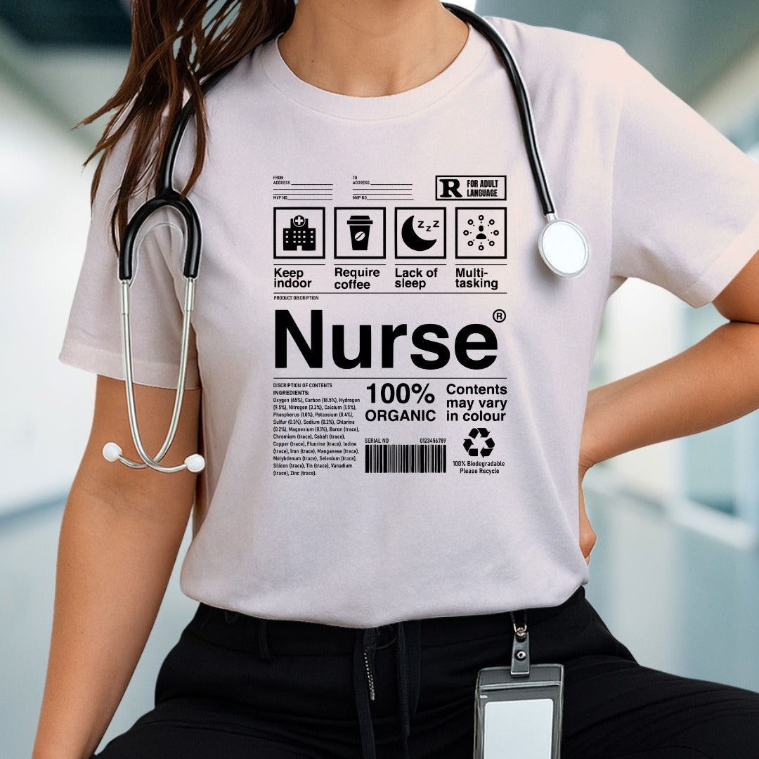 Nurse Unisex T-Shirt,RN Nursing Gift, Medical Staff Shirt, Healthcare Worker Top,Nurse Appreciation Tee, Hospital Worker Gift, Nursing Shirt