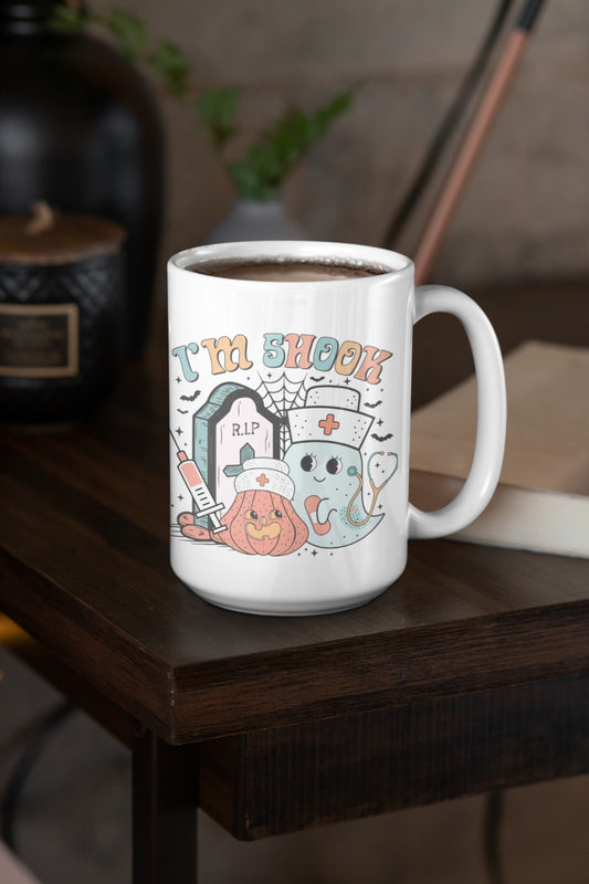 Cute Doctor Ceramic Mug | Fun Coffee Cup for Healthcare Workers, Nurse Gift, Medical Student, Birthday, Appreciation Day