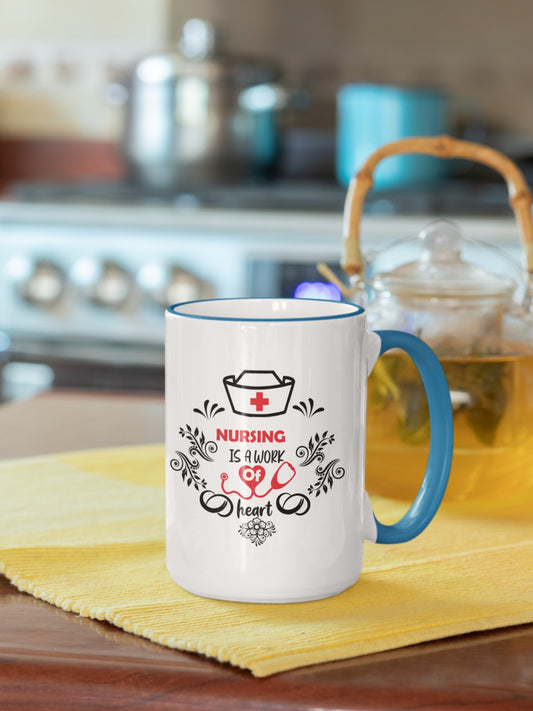 Charming Floral Ceramic Mug