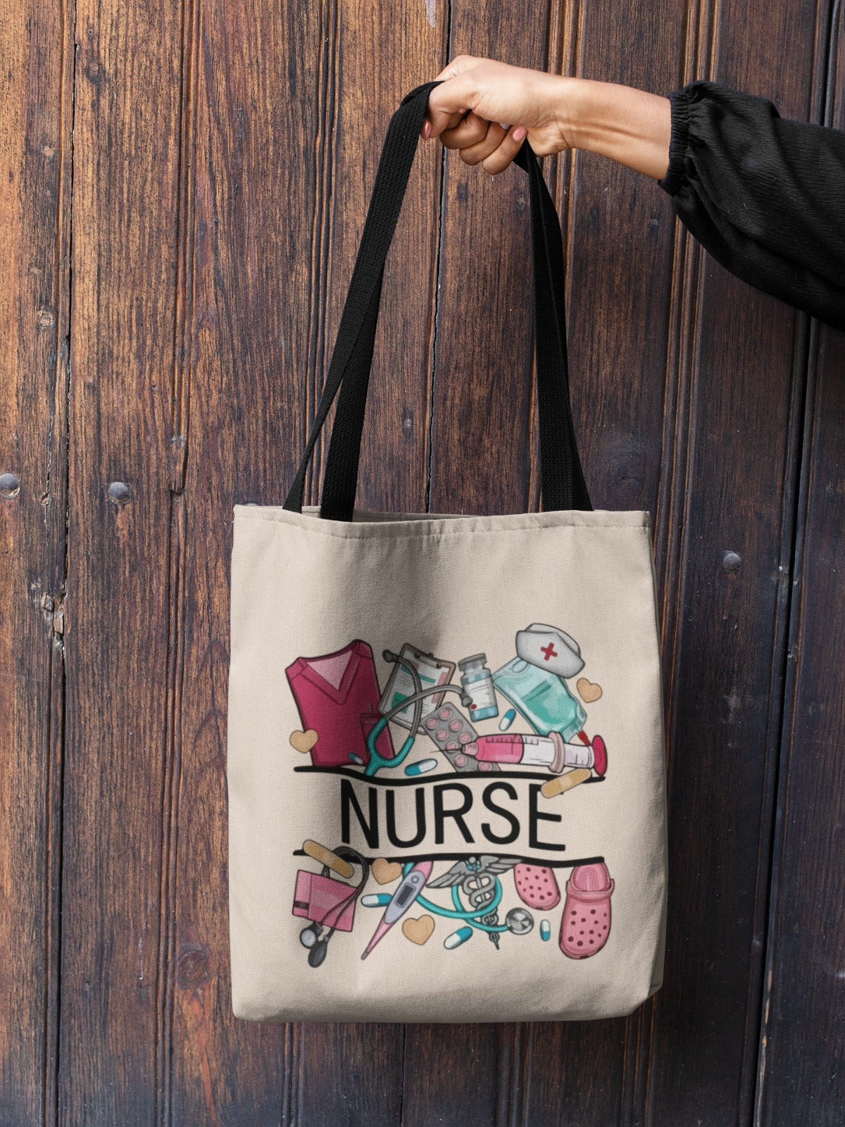 Nurse Appreciation Cotton Canvas Tote Bag