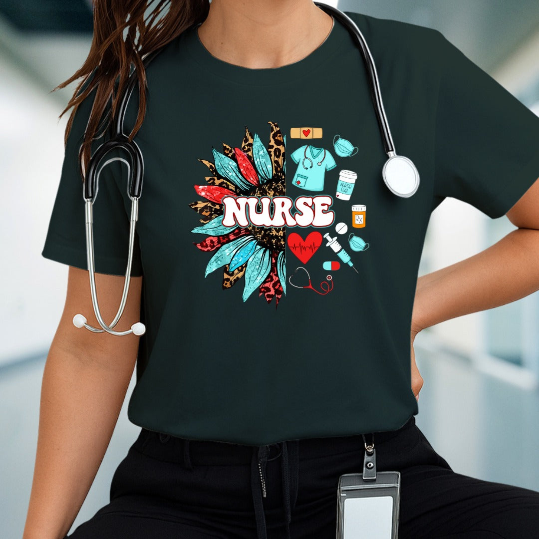 Nurse Heart Unisex Jersey Tee