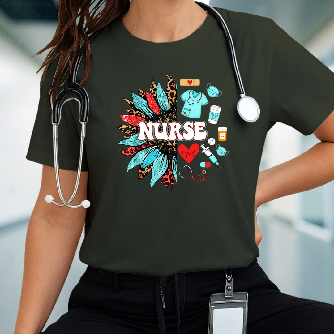 Nurse Heart Unisex Jersey Tee