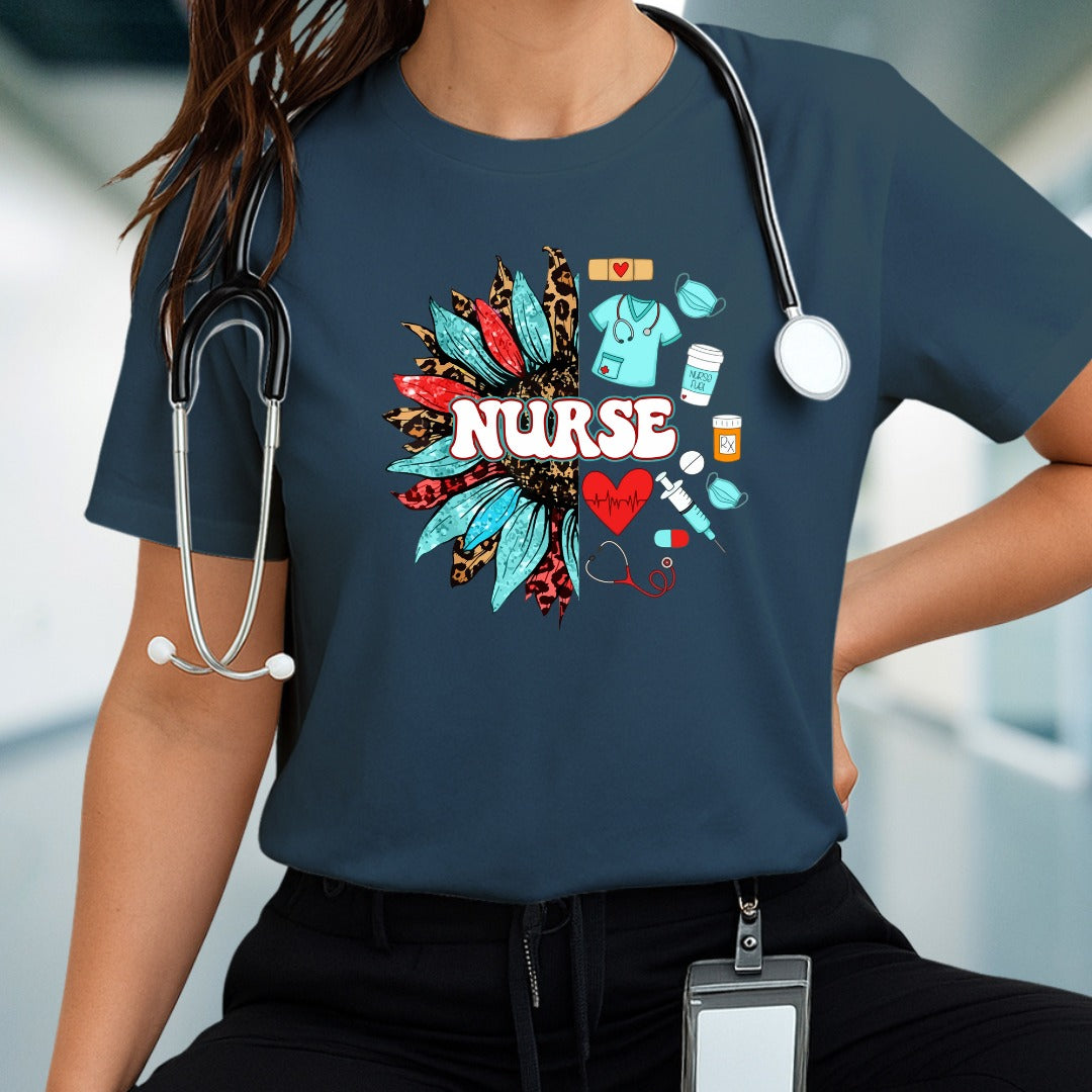 Nurse Heart Unisex Jersey Tee