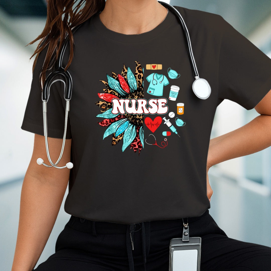 Nurse Heart Unisex Jersey Tee