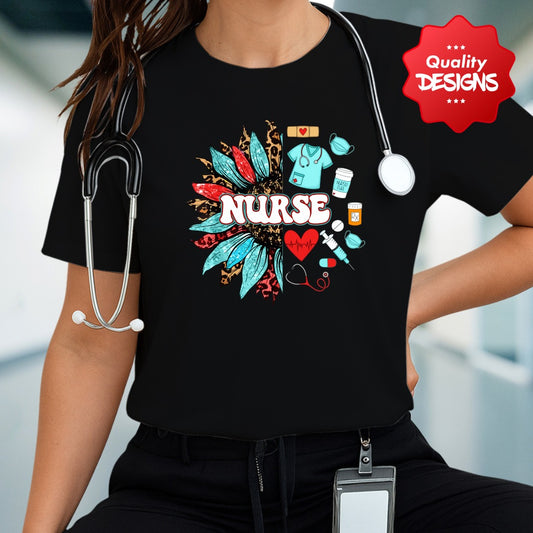 Nurse Heart Unisex Jersey Tee