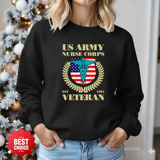 Veteran Pride Crewneck Sweatshirt