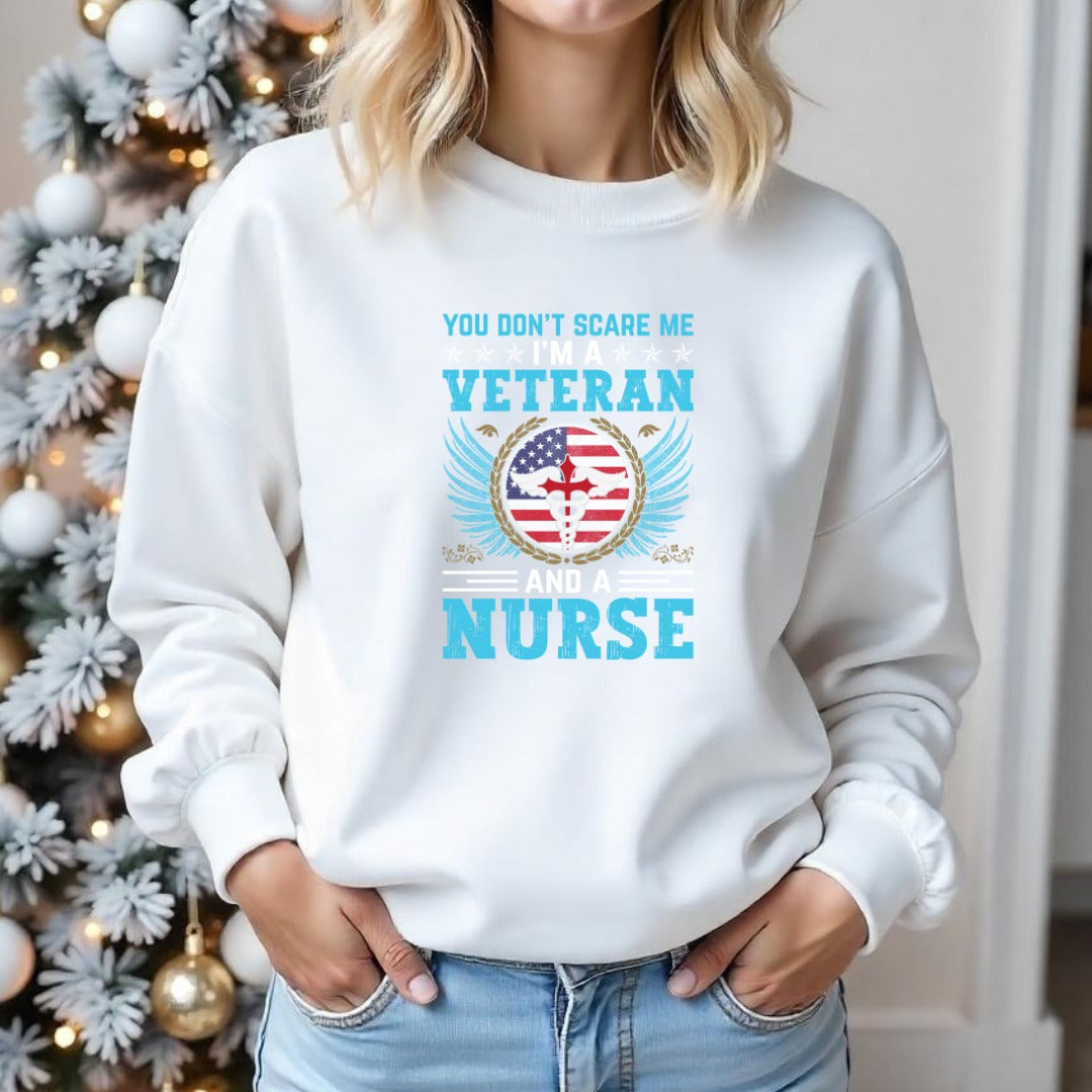 Veteran Nurse Crewneck Sweatshirt
