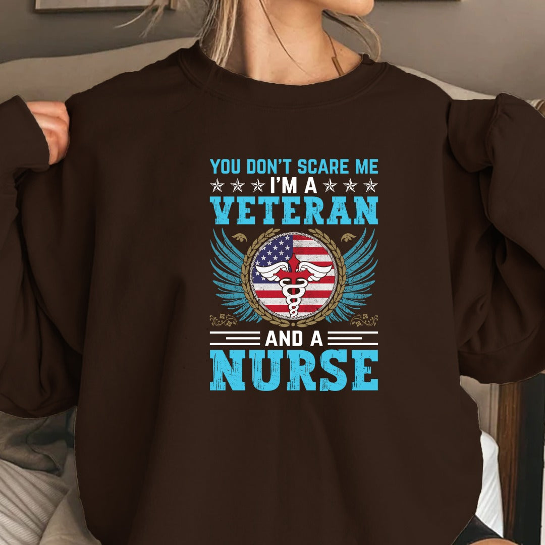 Veteran Nurse Crewneck Sweatshirt