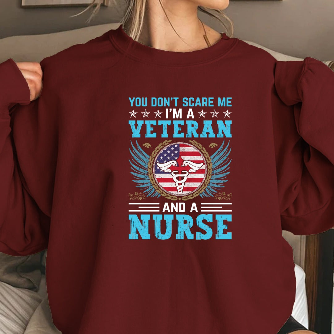Veteran Nurse Crewneck Sweatshirt