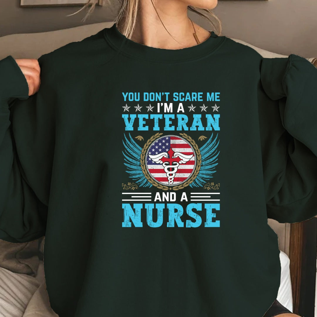 Veteran Nurse Crewneck Sweatshirt