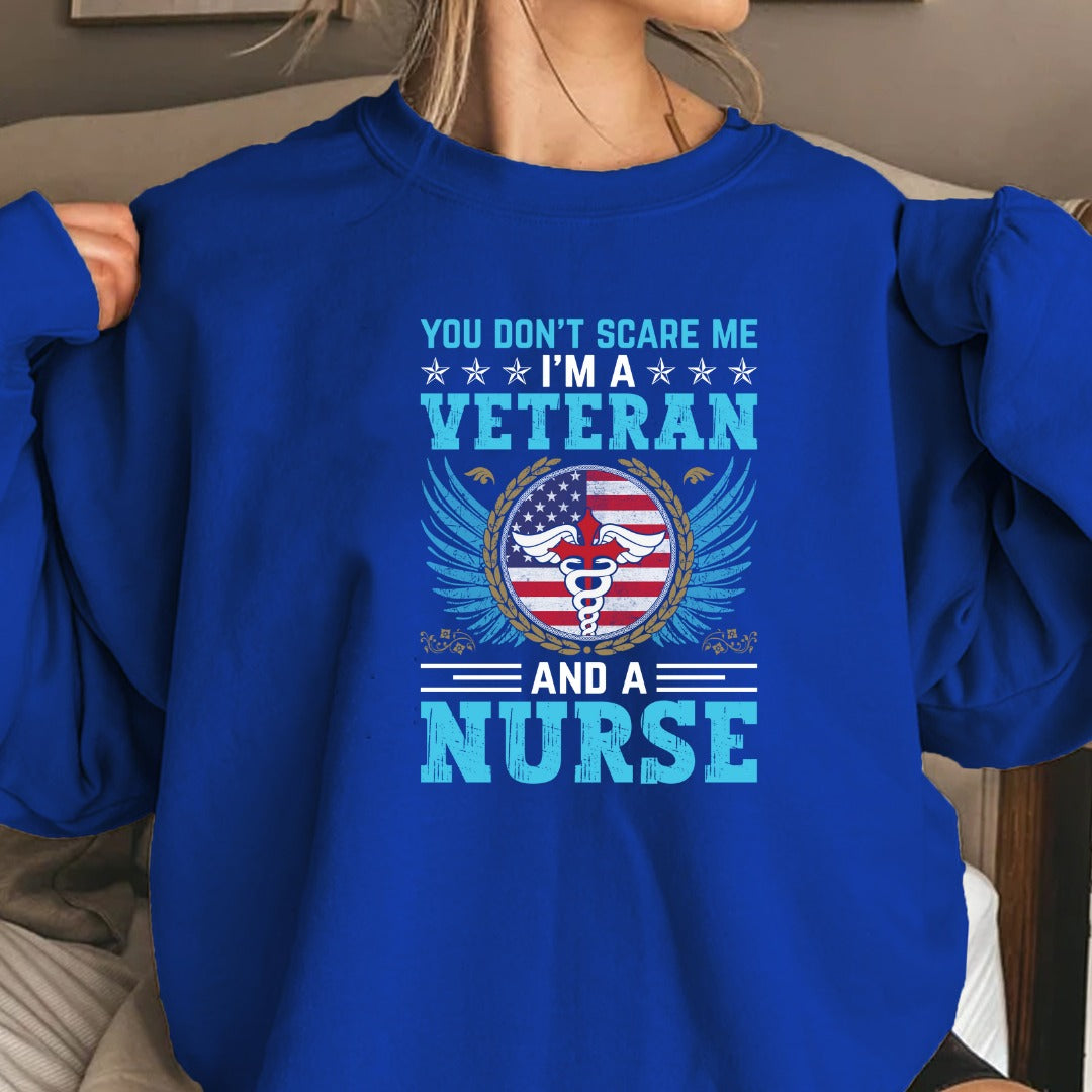 Veteran Nurse Crewneck Sweatshirt