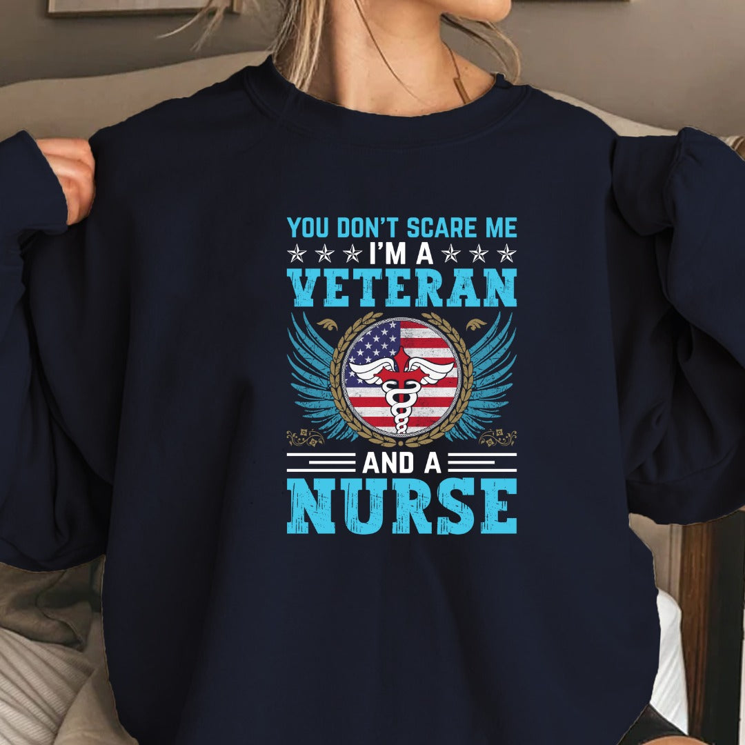 Veteran Nurse Crewneck Sweatshirt