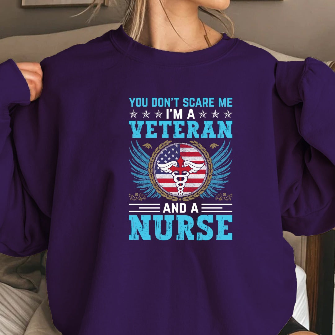 Veteran Nurse Crewneck Sweatshirt