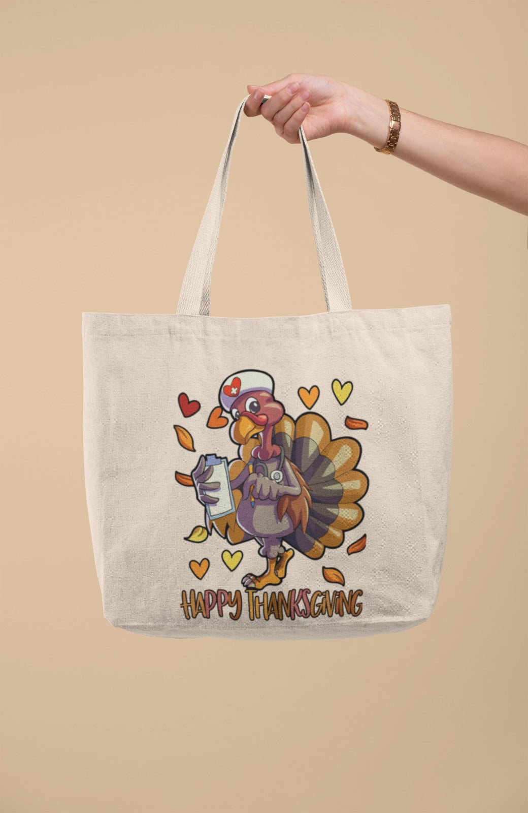 Cotton Canvas Tote Bag