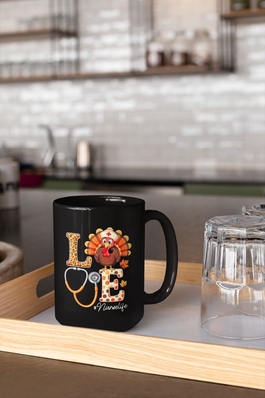 Thanksgiving Nurse Love Mug