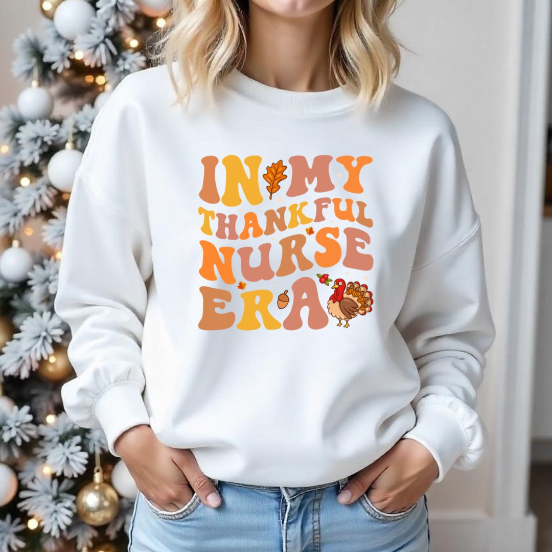 Thankful Nurse Unisex Crewneck Sweatshirt
