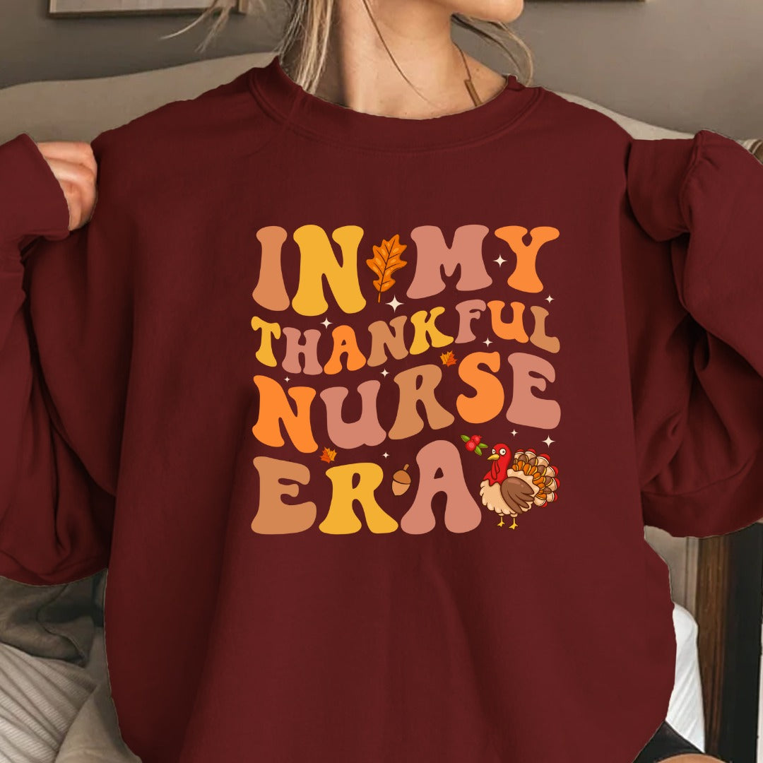 Thankful Nurse Unisex Crewneck Sweatshirt