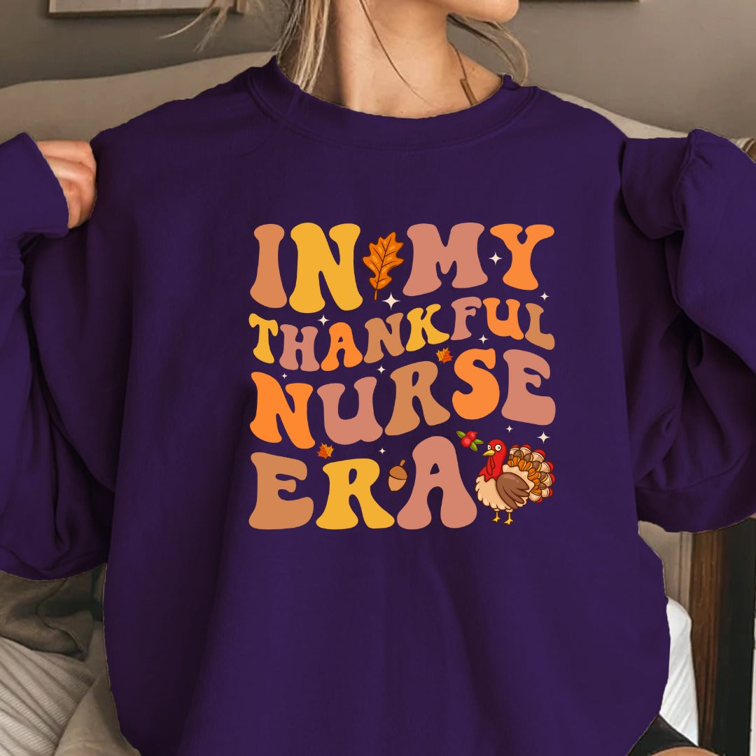 Thankful Nurse Unisex Crewneck Sweatshirt