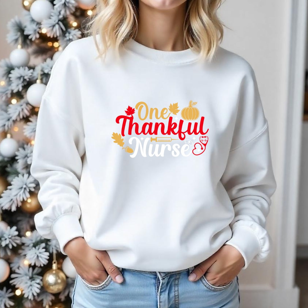 Thankful Vibes Crewneck Sweatshirt