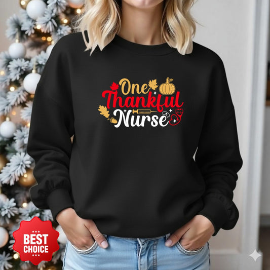 Thankful Vibes Crewneck Sweatshirt