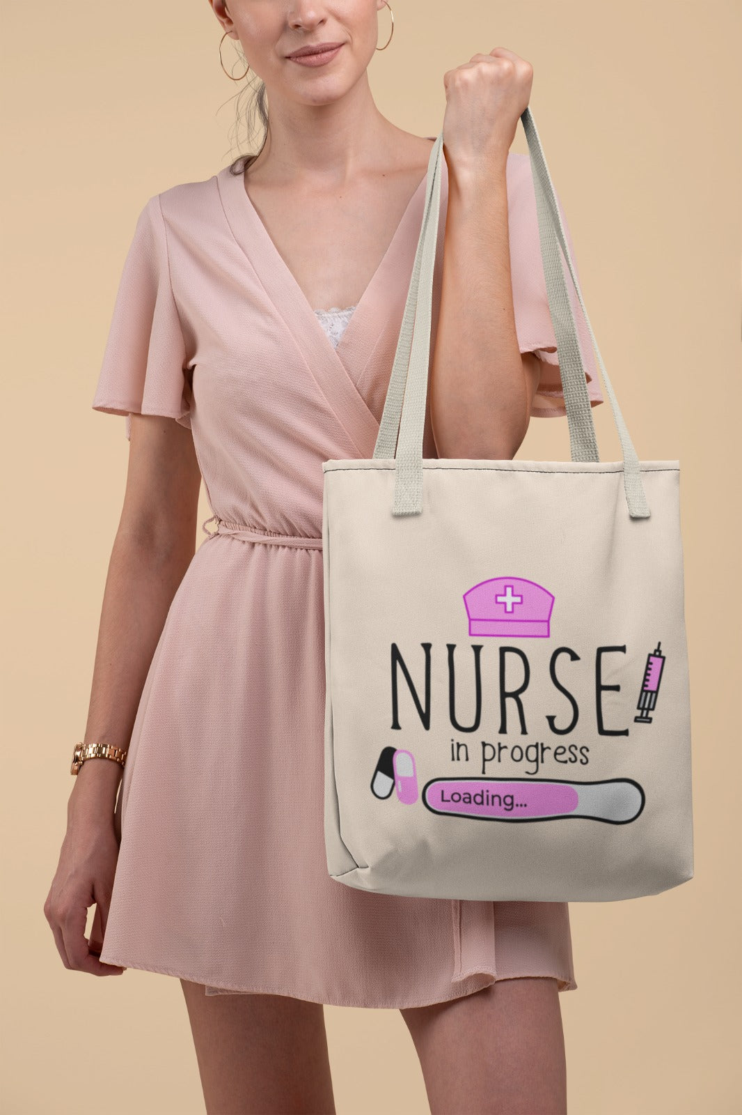 Nurse Tote Bag, Nursing Student Gift, Medical School Graduation, Future Nurse Appreciation, RN Tote Bag, Nursing Tote Bag, Gift For Nurses