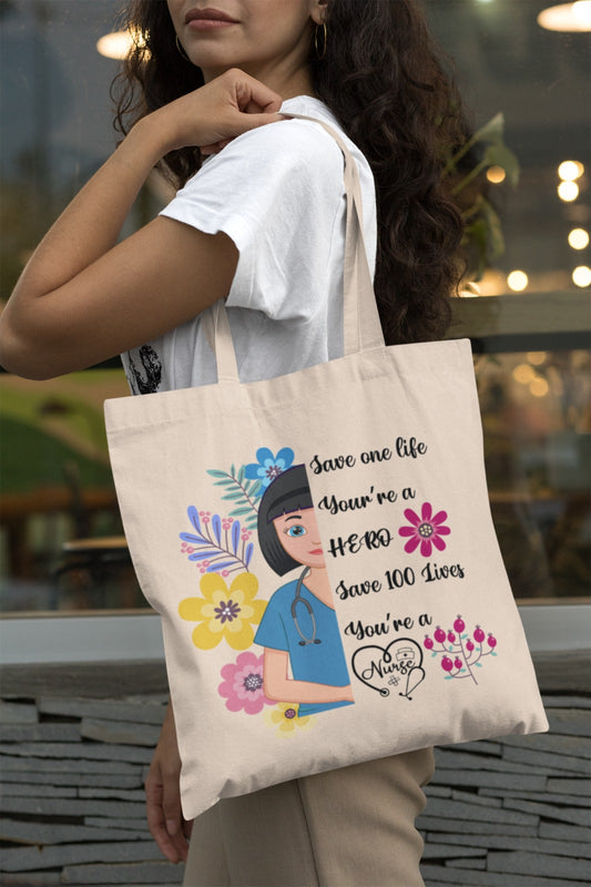 Nurses Tote Bag, Nursing Tote Bag, Gift for Nurses, Medical Tote Bag, Nurse Appreciation, Nursing Student Bag, Nurse Tote, Nursing Week Bag