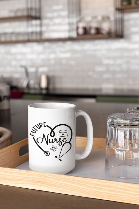 Future Nurse Mug, Nursing Student Mug, Coffee Cup for Nurse, Graduation Gift, Medical Student Mug, Nursing Mug, Gift For Nurses, Nurse Mug