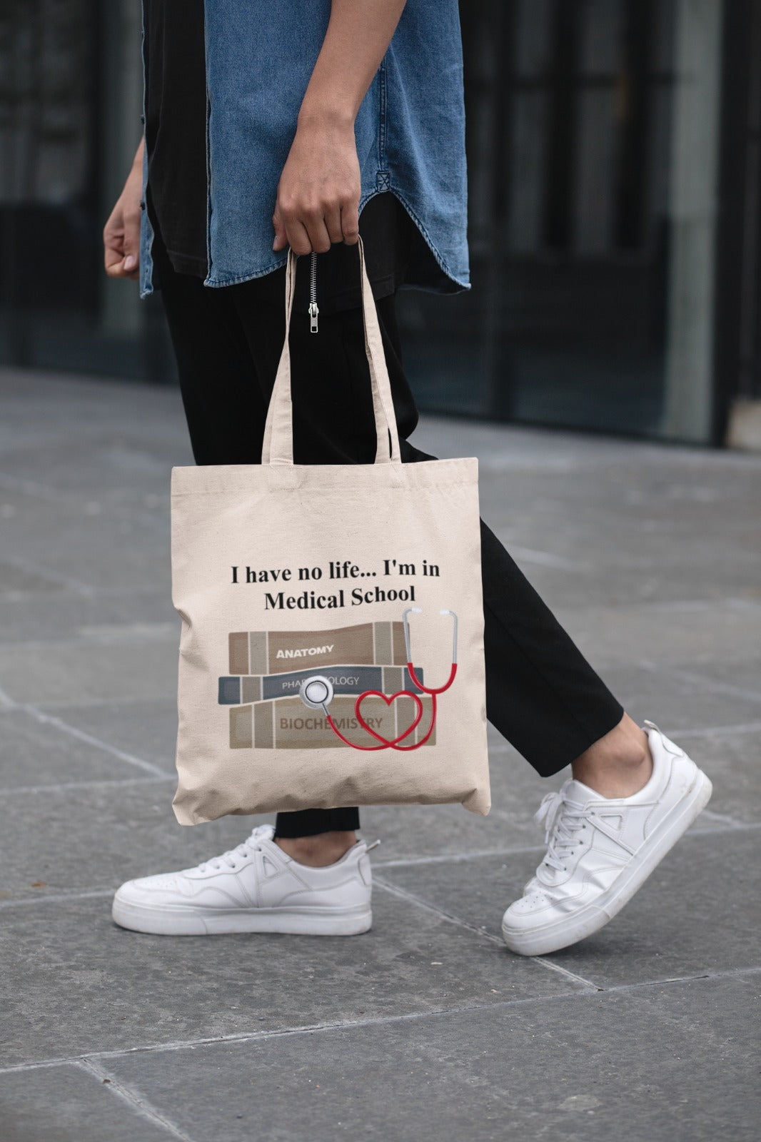 Nurse Tote Bag, Medical School Tote, Gift for Nurse, Nursing Student Gift, Canvas Tote, Everyday Tote Bag, Nursing School Bag, Nursing Tote
